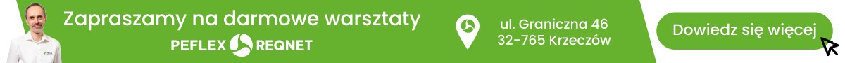 Warsztaty Peflex i reQnet - zaproszenie